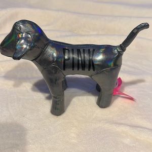 Victoria’s Secret PINK black iridescent mini dog